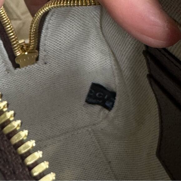 Gucci Ophidia GG Mini Top Handle Bag Dome Shape Crossbody Brown Gold New Rare - Picture 16 of 16